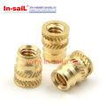 Ultrasonic Brass Threaded Inserts in Cell Phone Case Plastic Case